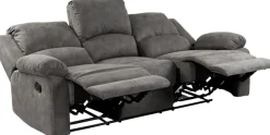 Jockenhöfer Gruppe 3-Sitzer »Dakota, B: 204 cm, 2 Recliner-Sitze« Relaxfunktion, Liegefunktion, Tonnentaschenfederkern, hoher Komfort