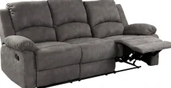 Jockenhöfer Gruppe 3-Sitzer »Dakota, B: 204 cm, 2 Recliner-Sitze« Relaxfunktion, Liegefunktion, Tonnentaschenfederkern, hoher Komfort