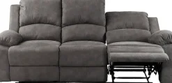 Jockenhöfer Gruppe 3-Sitzer »Dakota, B: 204 cm, 2 Recliner-Sitze« Relaxfunktion, Liegefunktion, Tonnentaschenfederkern, hoher Komfort