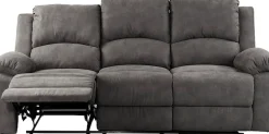Jockenhöfer Gruppe 3-Sitzer »Dakota, B: 204 cm, 2 Recliner-Sitze« Relaxfunktion, Liegefunktion, Tonnentaschenfederkern, hoher Komfort