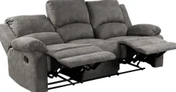 Jockenhöfer Gruppe 3-Sitzer »Dakota, B: 204 cm, 2 Recliner-Sitze« Relaxfunktion, Liegefunktion, Tonnentaschenfederkern, hoher Komfort
