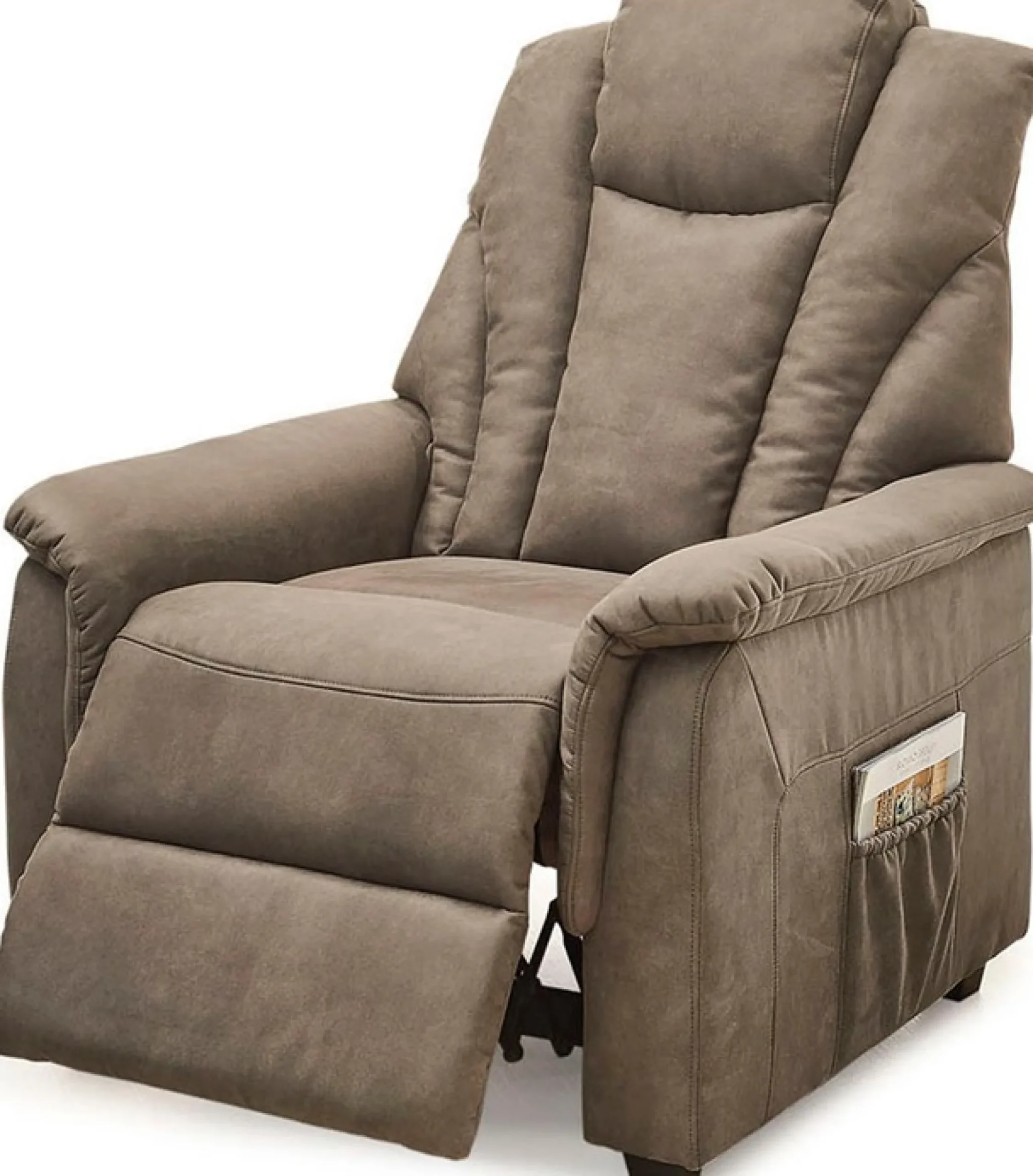 Jockenhöfer Gruppe TV-Sessel »Frankfurt, B: 86 cm, Sitzhöhe: 48 cm« mit Relax- & Liegefunktion, Taschenfederkern-Polsterung