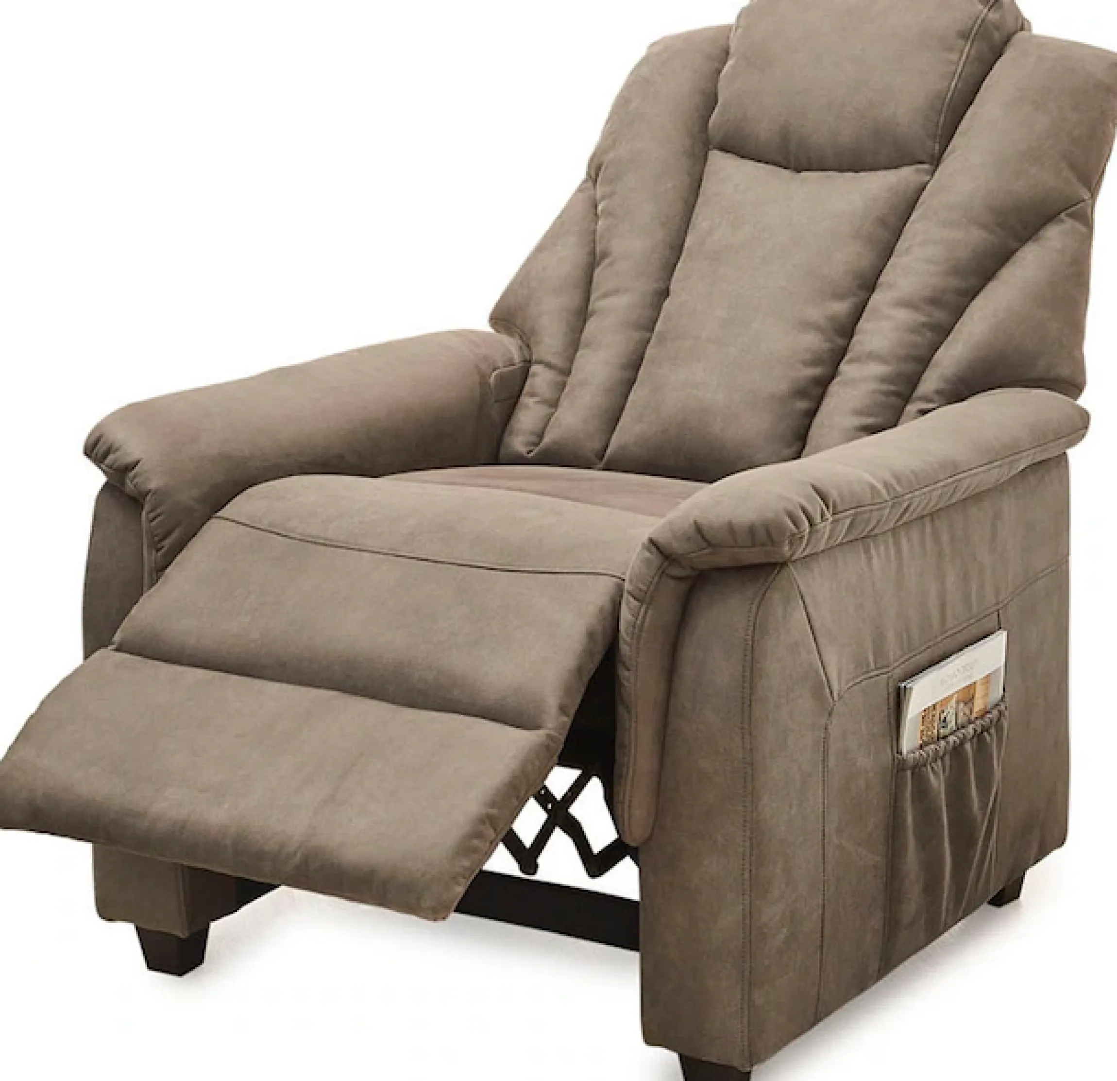 Jockenhöfer Gruppe TV-Sessel »Frankfurt, B: 86 cm, Sitzhöhe: 48 cm« mit Relax- & Liegefunktion, Taschenfederkern-Polsterung
