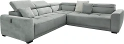 Jockenhöfer Gruppe Wohnlandschaft »Monza L-Form, B: 292x292 cm, mit 30 cm elektr. Sitztiefenverstellung« 140kg Belastbarkeit je Sitz, Kopfteilverstellung & USB-Anschluss