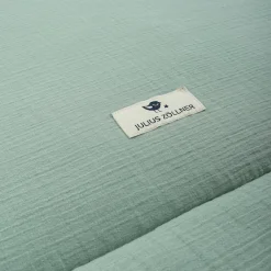 Julius Zöllner Krabbeldecke »Musselin, grün« Made in Germany