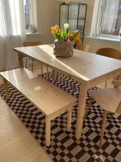 Karup Design Esstisch »PACE DINING TABLE« aus FSC®-zertifiziertem Kiefernholz, Größe 150 x 75 cm.