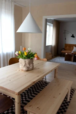Karup Design Esstisch »PACE DINING TABLE« aus FSC®-zertifiziertem Kiefernholz, Größe 150 x 75 cm.