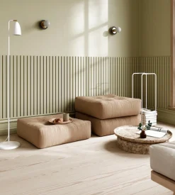Karup Design Pouf »More Pouf - Multifunktionales und bequemes Bodenkissen« Flexibel einsetzbar, stapelbar & in vielen Farben erhältlich