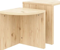 Karup Design Satztisch »COMBINE Tables Set, Couchtisch, Beistelltisch, Satztisch, 2’er Set« Set, 2 Stk. tlg. Beistelltischset aus FSC®-zertifiziertem Kiefernholz
