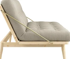 Karup Design Schlafsofa »Folk« aus massiven Kiefernholz, inkl. Futonmatratze