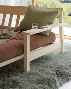Karup Design Schlafsofa »Unwind« Mit Holzstruktur, inkl. Futonmatratze, Liegefläche 130x190 cm