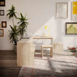 Karup Design Sitzhocker »Join-In Stool, Hocker, Sitzhocker, Beistelltisch, aus FSC®-Massivholz« minimalistisches Design, langlebig, flexibel, vielseitig éinsetzbar