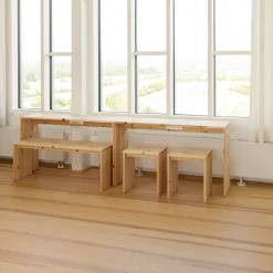 Karup Design Sitzhocker »Join-In Stool, Hocker, Sitzhocker, Beistelltisch, aus FSC®-Massivholz« minimalistisches Design, langlebig, flexibel, vielseitig éinsetzbar