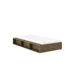 Karup Design Stauraumbett »Ziggy Bed, Stauraumbett, FSC®-zertifiziertes Massivholz made in Europe« Erhältlich für Matratzen Breite 90, 120, 140, 160 oder 180 cm,mit 3 Ablagen, inklusive Lattenrost, ohne Matratze, mehrere Farben