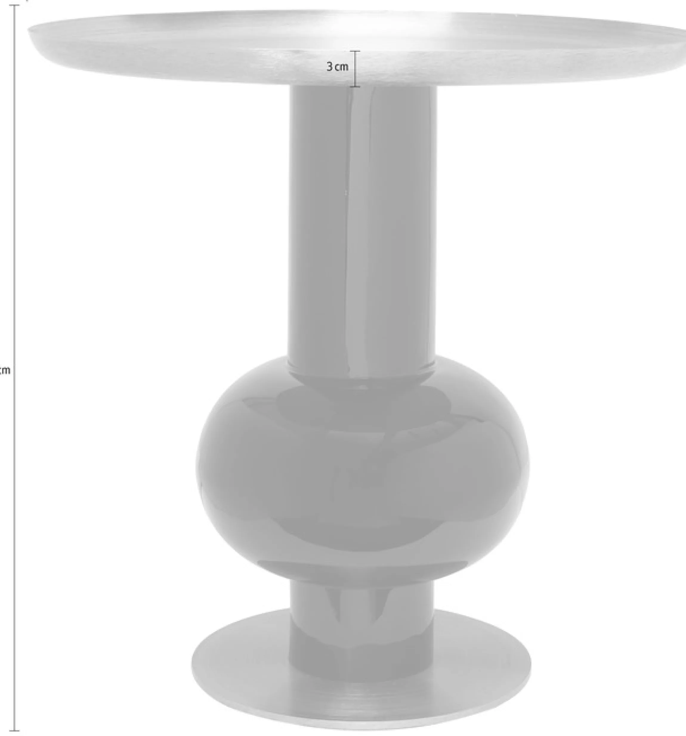 Kayoom Beistelltisch »Art Deco 2225, Beistelltisch aus Eisen, dekoratives Design« 1 Stk. tlg. Handarbeit, lackierter Tisch mit Metalleffekten, dekorativ
