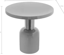 Kayoom Beistelltisch »Art Deco 125, Abstelltisch aus Metall,funktional und stabil« 1 Stk. tlg. Dekorativ, glanzvolle Lackierung, stilvolles Design