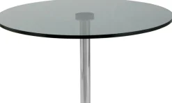 Kayoom Beistelltisch »Lana 125, robuste Glasplatte, Sockel in Mamor Optik« 1 Stk. tlg. robust, pflegeleicht, hochwertig, Outdoor und Indoor geeignet