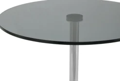 Kayoom Beistelltisch »Lana 125, robuste Glasplatte, Sockel in Mamor Optik« 1 Stk. tlg. robust, pflegeleicht, hochwertig, Outdoor und Indoor geeignet