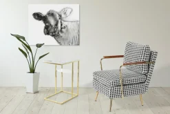 Kayoom Beistelltisch »Lucilla 225, Beistelltisch in eleganter Optik, in rechteckiger Form« 1 Stk. tlg. Modernes C-Form, dezentes Design, mit zusätzlicher Ablage