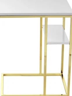 Kayoom Beistelltisch »Lucilla 225, Beistelltisch in eleganter Optik, in rechteckiger Form« 1 Stk. tlg. Modernes C-Form, dezentes Design, mit zusätzlicher Ablage