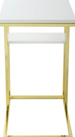 Kayoom Beistelltisch »Lucilla 225, Beistelltisch in eleganter Optik, in rechteckiger Form« 1 Stk. tlg. Modernes C-Form, dezentes Design, mit zusätzlicher Ablage