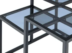 Kayoom Beistelltisch »Steps 625, Beistelltisch in elegantem Design, würfelförmig« 1 Stk. tlg. stufenförmiges Gestell aus Metall, quadratische Platten, modern