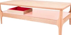 Kayoom Couchtisch »Kaffeetisch Addison, Couchtisch, offenes, ausgefallenes Design« 1 Stk. tlg. Ausgefallenes Design, Tischbeine aus Massivholz, aus robustem Material