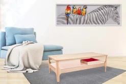Kayoom Couchtisch »Kaffeetisch Addison, Couchtisch, offenes, ausgefallenes Design« 1 Stk. tlg. Ausgefallenes Design, Tischbeine aus Massivholz, aus robustem Material