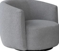 Kayoom Drehsessel »Sessel Aveiro 125, Teddy-Sessel, bohem, scandy« Sessel, Drehsessel, Teddy-Sessel, OTTOs Choice, 1 Stk. tlg. kuscheliger Teddy-Stoff, gemütlich gepolstert, minimalistisch
