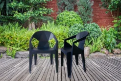 Kayoom 4-Fußstuhl »Stuhl Galerie, praktisch und gemütlich« () 1 Stk.modern, robust, pflegeleicht, für Indoor und Outdoor geeignet