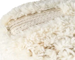 Kayoom Pouf »Bohist 425 35cm x 35cm, Strukturen mit Fransen und Quasten« 1 Stk. tlg. handgefertigt, Unikat, sehr gut kombinierbar, vielfältig im Einsatz