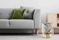 Kayoom Sitzhocker »Hocker Gipsy 325, stilvoller Sitzhocker, runde Form, stilvolles Design« 1 Stk. tlg. facettenreich, platzsparend, vielfältig einsetzbar, weiche Polsterung