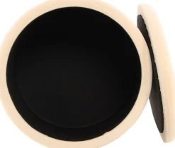 Kayoom Stauraumhocker »Hocker Zero 525, Sitzhocker mit Komfort,runde, moderne Form« 1 Stk. tlg. glamourös, elegant, mit Stauraum, Bezug aus samtweichem Stoff