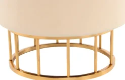Kayoom Stauraumhocker »Hocker Zero 525, Sitzhocker mit Komfort,runde, moderne Form« 1 Stk. tlg. glamourös, elegant, mit Stauraum, Bezug aus samtweichem Stoff