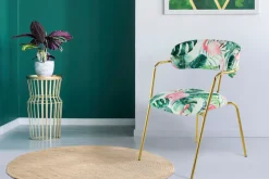 Kayoom Stuhl »Forest 425 2er-Set, samtweicher Bezug mit hohem Sitzkomfort« (Set) 2 Stk.elegant, gute Stabilität durch hochwertige Verarbeitung