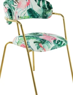 Kayoom Stuhl »Forest 425 2er-Set, samtweicher Bezug mit hohem Sitzkomfort« (Set) 2 Stk.elegant, gute Stabilität durch hochwertige Verarbeitung