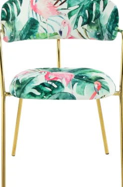 Kayoom Stuhl »Forest 425 2er-Set, samtweicher Bezug mit hohem Sitzkomfort« (Set) 2 Stk.elegant, gute Stabilität durch hochwertige Verarbeitung