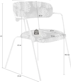 Kayoom Stuhl »Forest 425 2er-Set, samtweicher Bezug mit hohem Sitzkomfort« (Set) 2 Stk.elegant, gute Stabilität durch hochwertige Verarbeitung