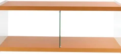 Kayoom TV-Schrank »TV-Tisch Elementary, eckige Form, viel Ablagefläche« 1 Stk. tlg. TV-Tisch, gehärtetes Glas, pflegeleicht