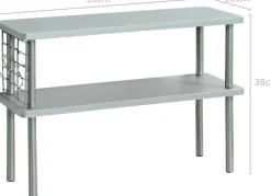 KESPER® Küchenregal »mit 2 Ebenen, FSC« 1 Stk. tlg. inkl. Harken für z.B. Scheren...