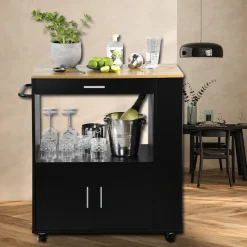 KESPER® Küchenwagen »Küchenwagen, FSC« 1 Stk. tlg. mit 4 voll beweglichen Lenkrollen