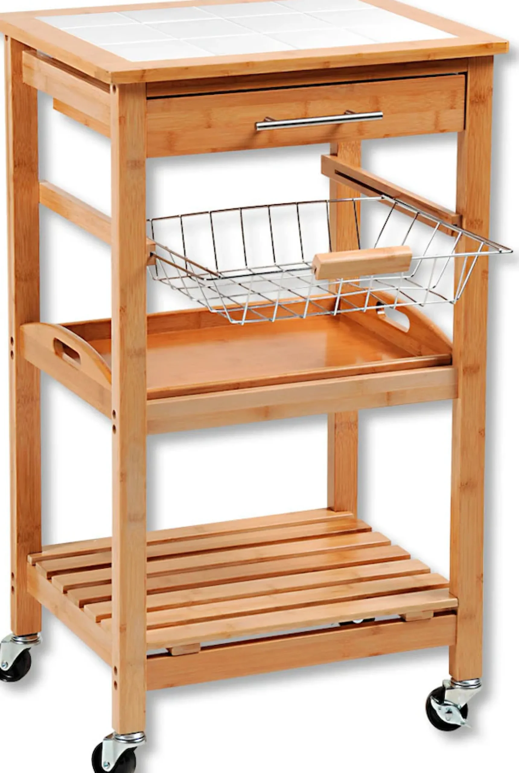 KESPER® Küchenwagen »Servierwagen« 1 Stk. tlg. Abdeckplatte aus hitzebeständigen Fliesen