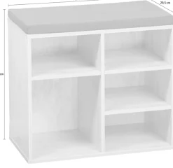 KESPER® Schuhschrank »KESPER Schuhschrank mit Sitzkissen, FSC«