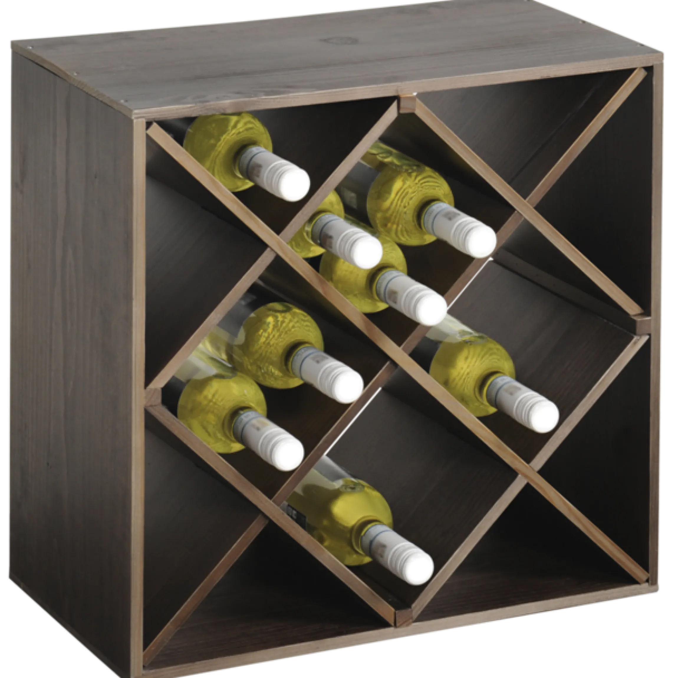 KESPER® Weinregal »Regalsystem, Kiefernholz, FSC« 1 Stk. tlg. mit Platz für 20 Flaschen
