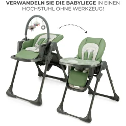 Kinderkraft Hochstuhl »TUMMIE« () mit Liegefunktion