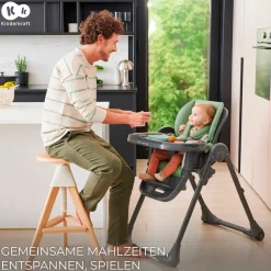 Kinderkraft Hochstuhl »TUMMIE« () mit Liegefunktion
