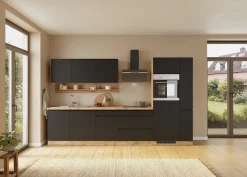 KOCHSTATION Apothekerschrank »KS-Virginia,neu in verbesserter Ausführung« Stauraum, Softclose,Breite 30 cm, Höhe 200 cm, 2 Auszüge, Soft-Close-Funktion