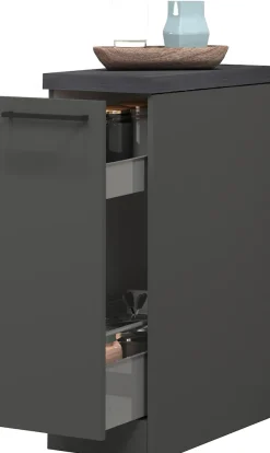 KOCHSTATION Apothekerschrank »KS-Sole,Apothekerkommode« Breite/Höhe 30/85 cm, Anbau-und Unterbau möglich