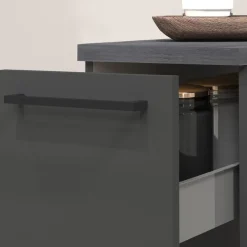 KOCHSTATION Apothekerschrank »KS-Sole,Apothekerkommode« Breite/Höhe 30/85 cm, Anbau-und Unterbau möglich