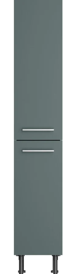 KOCHSTATION Apothekerschrank »KS-Bern2« Breite 30 cm, Höhe 176,6 cm, 2 Auszüge (Höhe 89,2 /70 cm)
